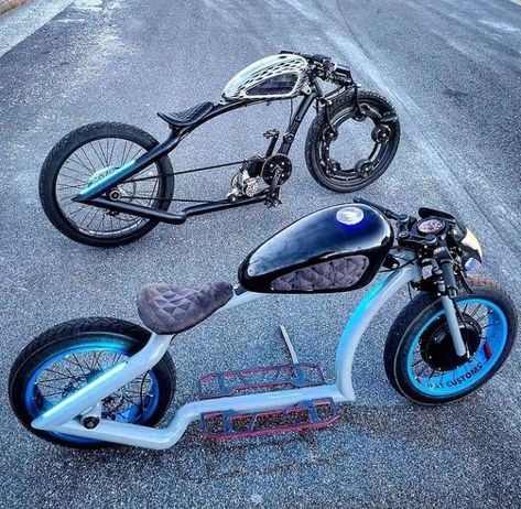 Jrat Customs, Electric Chopper, Motos Bobber, Tactical Truck, Electric Bike Kits, Bike Toy, Custom Trikes, Motorised Bike, Best Electric Bikes