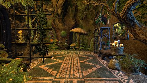 Elder Scrolls Online Housing, Eso Housing Ideas, Eso Houses, Eso Housing, Housing Ideas, Arabian Art, Harbor House, Crystal Garden, Elder Scrolls Online