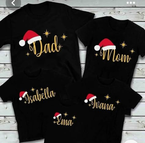 Christmas Shirts Vinyl, Diy Christmas Shirts, Personalized Christmas Shirts, Christmas Shirt Ideas, Christmas Pj, Shirts Vinyl, Christmas T Shirt Design, Ideas Navidad, Christmas Tshirt