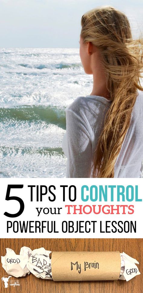 5 TIPS To Control Your Thoughts & Object Lesson Controlling Your Thoughts, Control Your Thoughts, Sunday School Object Lessons, Youth Lessons, Kids Church Lessons, Yes And Yes, Bible Object Lessons, Mind Hacks, Childrens Sermons