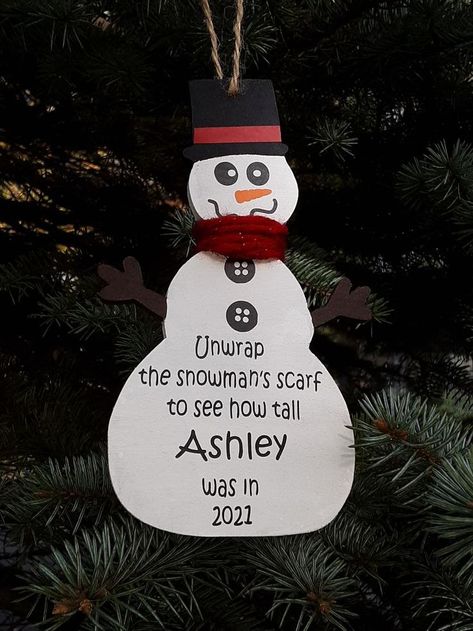 Handprint Snowman Ornament, Christmas Grandparent Gifts, Kid Ornaments, Future Christmas, Massage Therapist Gifts, Snowman Scarf, Ornament Snowman, Snowman Ornament, Kids Ornaments