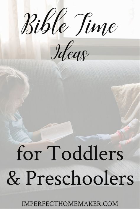 Bible time ideas for toddlers and preschoolers. Great ideas for having family devotions when you have very young kids! Toddler Bible, Kids Fever, Raising Godly Children, Family Devotions, Newborn Hacks, Bible Time, Bible Activities, Toddlers And Preschoolers, Before Baby