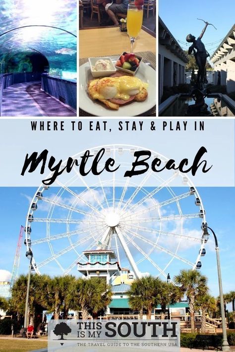 Myrtle Beach Things To Do, Myrtle Beach Trip, Budget Trips, South Carolina Vacation, Travel Honeymoon, South Carolina Travel, Southern Travel, Myrtle Beach Vacation, Rich Pins