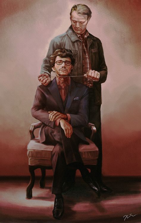 Hannibal by velvet-toucher Hannibal And Will Wallpaper, Hannibal And Will, Hannibal Wallpaper, Hannibal Art, Hannibal Lecter Series, Hannibal Tv Show, Will Graham Hannibal, Hannibal Tv Series, Hannibal Series