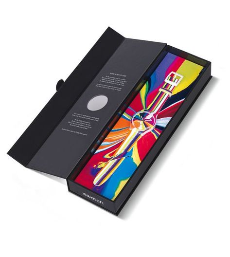 Ian Davenport, Swatch Art, Watch Packaging, Electronic Packaging, Venice Art, Watch Art, Luxury Packaging Design, Watches Collection, Art Watch