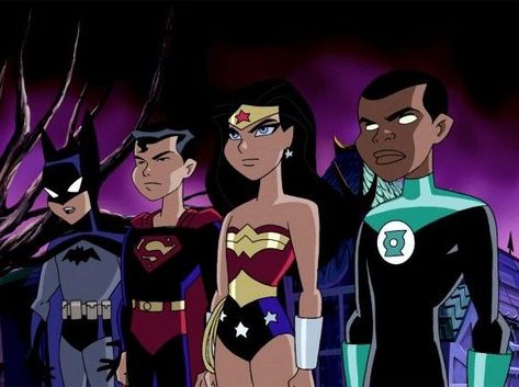 Entertainment Weekly ranked the best episodes of Justice League Unlimited. Looking back on the greatest superheros from DC Animated Universe, like Superman, Batman, Wonderwoman, and many more is always fun! #DC #JusticeLeague #Superman #Batman #Fandom #Animated #Cartoon | Entertainment Weekly - The best episodes of Justice League Unlimited Justice League Cartoon, Dc Animated Universe, Justice League Animated, Dc Animated, Batman Arkham Origins, Justice League Unlimited, Comic Company, Justice League Of America, Bruce Timm