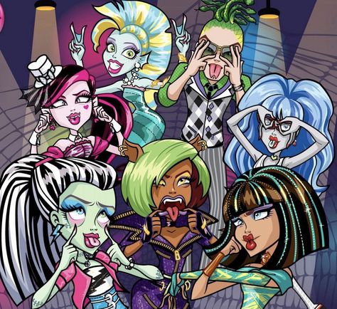 Monster High Room, Monster Anime, Cartoon Food, Arte Monster High, Monster High Pictures, Moster High, Catty Noir, Love Monster, Monster High Art