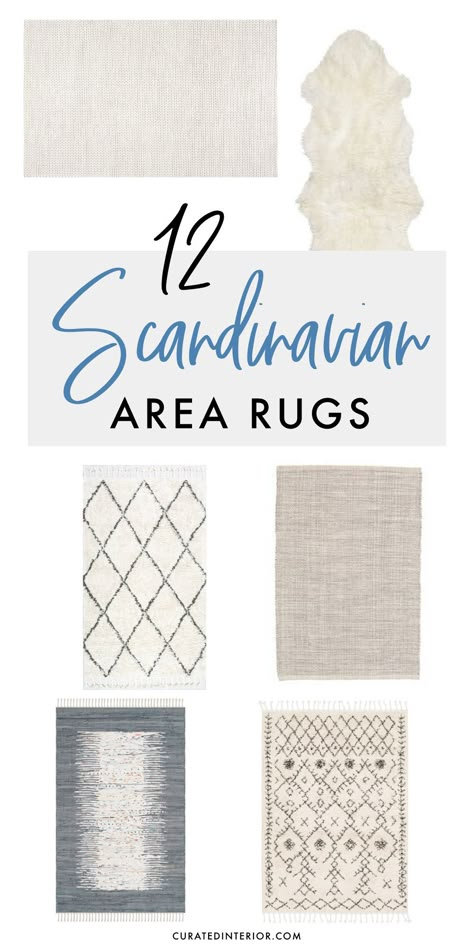 12 Scandinavian Area Rugs for the Perfect Nordic Look in your Minimal Home | Read our guide to scandi rugs here! Scandinavian Living Room Rug, Scandinavian Rugs Living Rooms, Scandi Rugs, Light Yellow Bathroom, Clean Home Design, Scandinavian Living Room Nordic Style, Amazon Area Rugs, Couch Apartment, Warm Bedroom Ideas