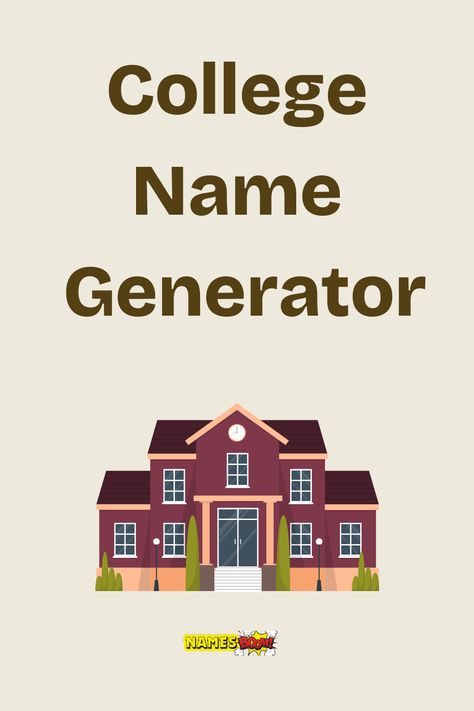 college name generator Fictional University Names, High School Names Ideas For Stories, College Names Ideas, University Names Ideas, School Names For Stories, Name Generator Character, Journal Name Ideas, Story Brainstorming, City Name Generator