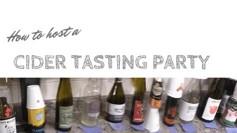 How to Host a Cider Tasting Party - Valley Family Fun Backyard Beer Garden, Trying For A Girl, Cider Tasting, Tasting Party, Hard Cider, Wine Parties, Create Invitations, Craft Brewery, Beer Garden