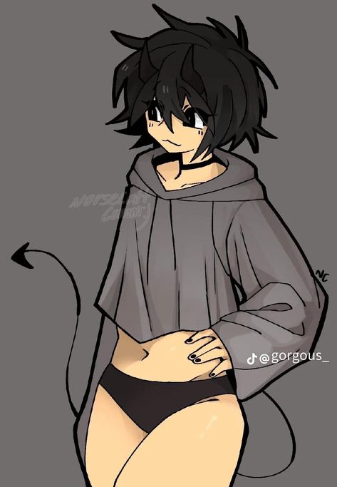 Goth Femboy Art Pfp, Cat Femboy Art, Femboy Drawing Oc Base Cute, Matching Femboy Couple Pfps, Femboy Drawing Body Base, Emo Femboy Character Oc, Femboy Fanart Haikyuu, Black Femboy Art Pfp, Non Binary Oc Drawing