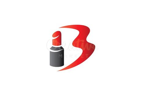 Lipstick Product Logo by nospacestore on @creativemarket Liptint Logo Design Ideas, Lipstick Business, Lipstick Logo, Awesome Logo Design, Agency Design, Product Logo, Branding Corporate, Lord Shiva Statue, Business Card Designs