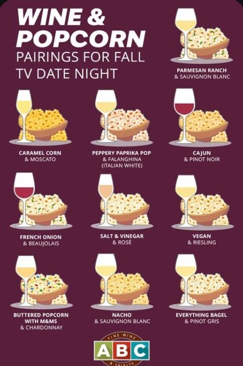 Wine Movie Night, Movie Food Ideas, Date Night Snacks, Fall Movie, Activity Calendar, Chick Flick, Movie Night Snacks, Date Night Dinners, Fall Activity