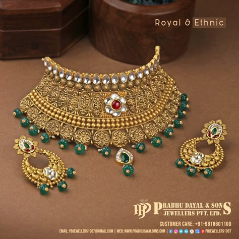 Jodha Har Set Gold, Jodha Haar Design In Gold, Antique Gold Choker Set, Traditional Choker Necklace, Gold Jewellery Necklace, Necklace Set Choker, Minimalist Accessories Jewellery, Questioning Reality, Stylish Jewelry Accessories