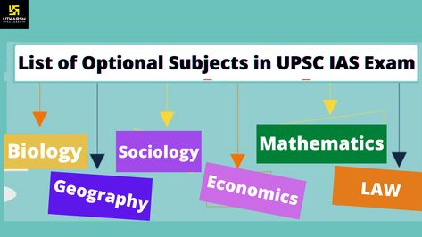 List of Optional Subjects in UPSC IAS Exam Ifs Officers, Exams Preparation, Indian Police Service, Ias Study Material, Current Affairs Quiz, Ias Officers, Civil Service Exam, Upsc Ias, Career Choices