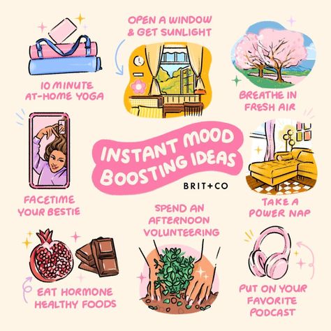 Feeling down? Keep these ideas in your back pocket to instantly boost your mood✨ ⁠ ⁠ open a window & get sunlight ⁠☀️ breathe in fresh air… | Instagram Pipe Cleaner Crown, Healthy Coping Skills, Zoom Meeting, Self Care Bullet Journal, Creative Life Quotes, Boost Your Mood, Peaceful Parenting, Mood Boost, Mental And Emotional Health