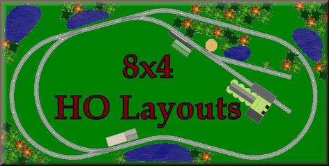 Ho Train Layouts 4x8, 4x8 Ho Train Layout Ideas, Train Table Layout, Model Trains Ho Scale, Lego Train Tracks, Ho Train Layouts, Model Train Table, Ho Scale Train Layout, Lighthouse Decor