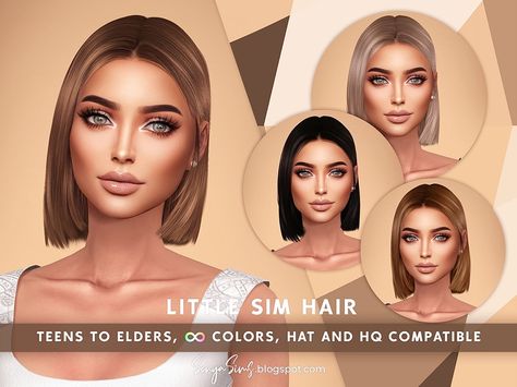 Sims 4 Hair Styles, Custom Content Sims 4 Hair, Alpha Cc Sims 4 Clothes, Rogue Hair, Ts4 Hair, Sims 4 Cc Hair, Sims 2 Hair, Sims Inspiration, Sims 4 Tsr