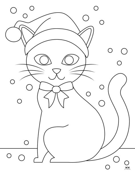 Choose from a variety of santa hat templates and coloring pages for tons of Christmas fun! All 25 pages can be printed from home. 100% FREE. Santa's Beard Countdown, Santa Coloring Pages, Hat Template, Printable Christmas Coloring Pages, Cat In The Hat, Free Christmas Printables, Coloring Pages Printable, Art Download, Christmas Coloring Pages