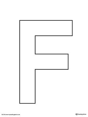 Uppercase Letter F Template Printable Worksheet.The Uppercase Letter F Template is an ultra useful, all-purpose letter template designed for use in a variety of crafts and activities to complement your alphabet studies. Letter F Crafts For Preschoolers Ideas, The Letter F Design, Letter F Template Free Printables, Letter F Printables Free, The Letter F Activities For Preschool, Preschool Letter F Crafts, Preschool Letter F Activities, Letter F For Preschoolers, F Is For Craft