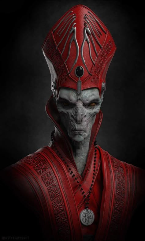 The Evil Alien Leader: GARTHUM Alien Artwork, Alien Character, Arte Alien, Alien Concept, Alien Concept Art, Alien Creatures, Alien Art, Fantasy Monster, Creature Concept Art