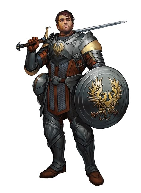 Male Human Fighter Knight - Sword and Shield - Grey Warden - Pathfinder PFRPG DND D&D 3.5 5E 5th ed d20 fantasy Dragon Age Grey Warden Art, Dragon Age Character Art, Dragon Age Armor, Grey Warden, Dragon Age Games, Pathfinder Character, Heroic Fantasy, Dungeons And Dragons Characters, Human Male