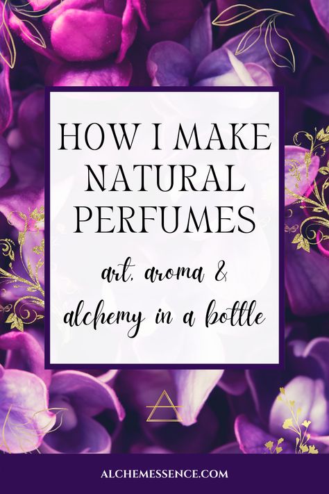 Perfume Oil Recipes, Diy Perfumes, Perfume Blends, Essential Oil Perfumes Recipes, Potions Recipes, Homemade Perfume, Organic Perfume, Botanical Perfume, Perfume Art