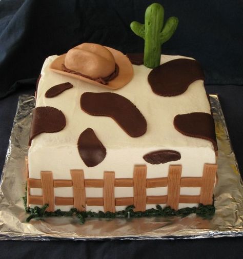 I made this western theme cake for our church Chili cook-off activity. Chocolate-chocolate chip cake with cookies & cream filling. Buttercream with fondant decorations. Country Birthday Cakes, Western Theme Cakes, Cake With Cookies, Cowboy Birthday Cakes, Cowboy Cake, Cowgirl Cakes, Chili Cookoff, Cowboy Cakes, Cakes Design