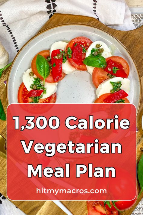 Kickstart your week with a delicious 1300-calorie vegetarian meal plan tailored for Monday motivation! 🌱✨ Each bite is a celebration of plant-based goodness that fuels your body and mind. 🥗🍲 Let this Monday be a flavorful journey towards your wellness goals! 💚  #MeatlessMonday #VegetarianMealPlan #HealthyStart #PlantPoweredFuel #NutritionGoals 1300 Calorie Meal Plan Vegetarian, 1400 Calorie Meal Plan Vegetarian, 1500 Calorie Meal Plan Vegetarian, 1200 Calorie Vegetarian Meal Plan, Calorie Deficit Meal Plan Vegetarian, Vegetarian Menu Planning, Vegetarian Weekly Meal Plan, 1000 Calorie Meal Plan, 1300 Calorie Meal Plan