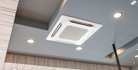 Everything You Need to Know About Cassette Air Conditioners - Metropolitan Air Conditioning Ceiling Air Conditioner, Ductless Ac, Ducted Air Conditioning, Air Conditioning Installation, Air Conditioning Services, Air Conditioning Unit, Central Air Conditioning, Shower Cleaner, Ventilation System