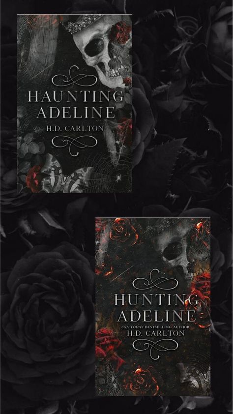 Hunting Adaline, Hd Carlton, H D Carlton, Haunting Adeline, Creative Book Covers, Dark Books, Christmas 2023, Romance Novels, Book Aesthetic