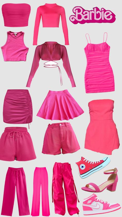 Mommy Costumes, Barbie Outfits Ideas, Fashion Brenda, Hot Pink Outfit, Lilly Pulitzer Outfits, Barbie Halloween, Barbie Outfits, Barbie Costume, Barbie Dress Fashion