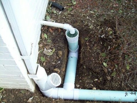 Sump Pump Drainage Ideas, Yard Drainage System, Sump Pump Drain, Sump Pump Drainage, Sump Pump Discharge, Drainage Ideas, Downspout Drainage, Yard Drain, Gutter Drainage