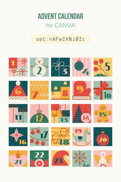 Minimal #Christmas #Advent #Calendar #Illustrations Illustrated Advent Calendar, Advent Calendar Digital, Advent Calendar Illustration, Digital Advent Calendar, Christmas Calendar Ideas, Calendar Illustration, Minimal Christmas, Calendar Design, Christmas Inspiration