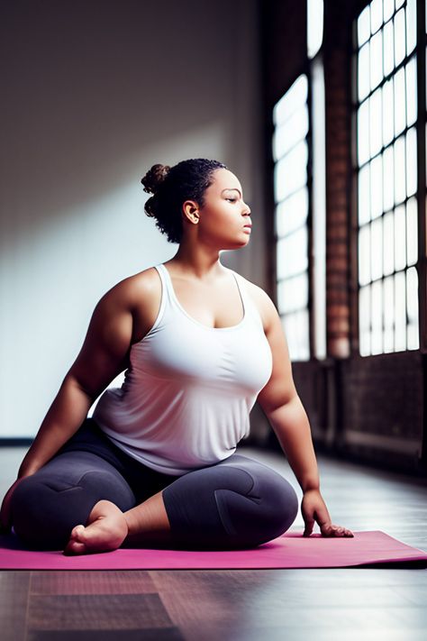 What To Wear To Hot Yoga If You Are Overweight. Plus Size Fitness Photoshoot, Plus Size Yoga Outfits, Hot Yoga Outfits For Women, Yoga Outfits For Women Plus Size, Yoga Class Outfit, Curvy Workout Outfit, Plus Size Dress Stores, Gesture Practice, Yoga Photoshoot Ideas