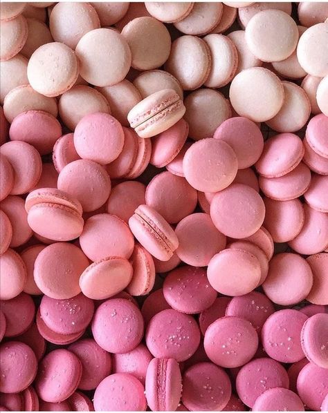 Pink Macarons, Pink Sweets, Soft Pink Theme, Delicious Cookies, Baby Pink Aesthetic, Pink Foods, Valentines Wallpaper, Pastel Pink Aesthetic, Pink Vibes