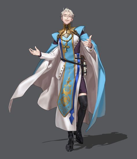 Priest Character Design Male, Priest Concept Art, Dnd Priest, Arte Fantasy, Character Design Male, Fantasy Rpg, Fantasy Inspiration, 영감을 주는 캐릭터, Medieval Fantasy