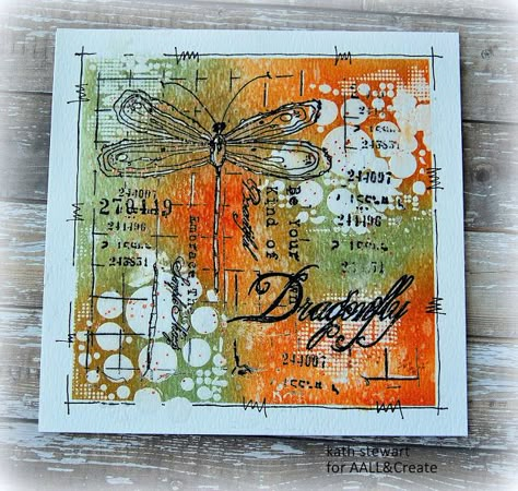 Aall & Create Cards, Stamperia Mixed Media Projects, Aall & Create Stamps, Bee Atc Cards, Aall & Create Cards Tracy Evans, Dragonfly Junk Journal, Aall & Create Cards Janet Klein, Mixed Media Art Techniques, Mixed Media Cards