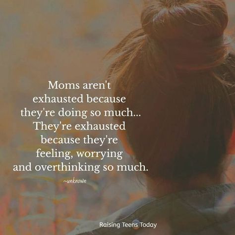 Raising Teens Today on Instagram: "Not to downplay the physical side of motherhood and fatherhood, but man... the mental load is what really makes it hard. It's the overthinking, the planning, the constant worry, the what-ifs, the endless to-do list, the guilt when we don't get things right, the sheer fear that our kids might be headed down a wrong path, the how am I ever going to pay for that... it never ever ends. (quote: unknown) . . . #motherhoodintheraw #motherhoodquotes #momquotes #mother Worrying About Kids Quotes Mom, Teen Mom Quotes, Mom Guilt Quotes, Loading Quotes, Worry Quotes, Relatable Mom, Struggle Quotes, Mental Load, Mom Problems