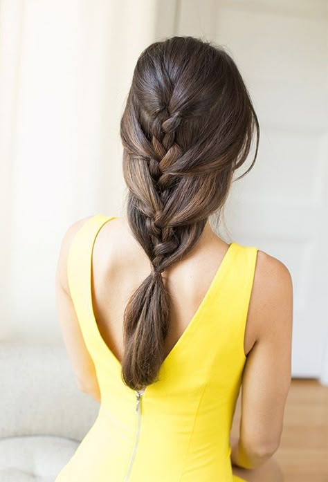 10 Easy And Gorgeous Ways To Make Your Ponytail Look Incredible French Braid Ponytail, Hair Romance, French Braid Hairstyles, Great Hair, Layered Hair, Hair Dos, Gorgeous Hair, Hair Day, Pretty Hairstyles