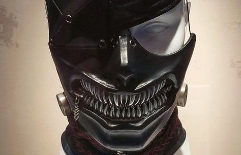 Tokyo Ghoul Mask, Kaneki Mask, Action Mask, Ghoul Mask, Robot Mask, Female Assassin, Combat Armor, Horror Masks, Men Abs