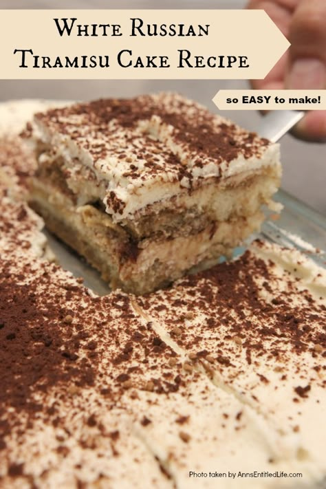 White Russian Recipe, Best Tiramisu Recipe, Tiramisu Cake Recipe, Easy Tiramisu Recipe, Keto Bread Recipe, Russian Desserts, Russian Cakes, Best Keto Bread, Wedding Cake Recipe