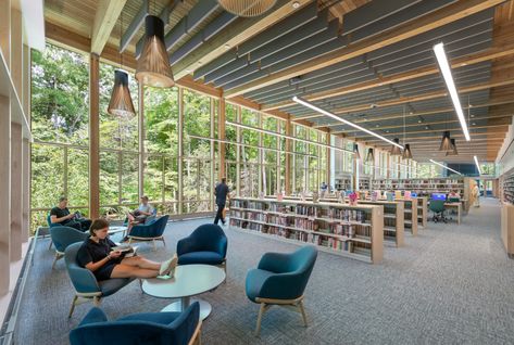 Public Library Design, Library Interior, Desain Pantry, Library Inspiration, Community Library, Public Libraries, Library Architecture, Library Aesthetic, City Library