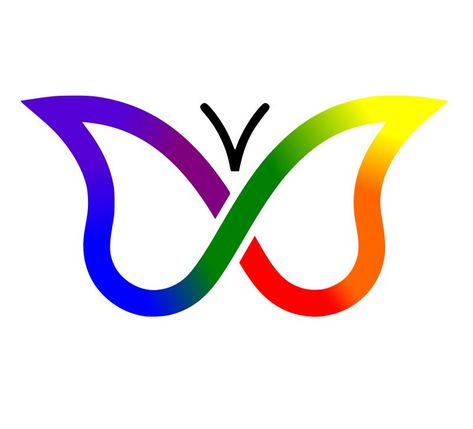 A bit about the ADHD neurodiversity butterfly symbol. Add Symbol, Neurodiversity Tattoo, Neurodiversity Art, Neurodiversity Tattoo Ideas, Audhd Symbol, Neurodivergent Symbol, Neurodivergent Tattoo, Neurodiversity Symbol, Rainbow Symbol