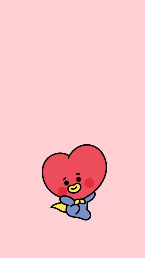 Bt21 Tata Wallpapers, Tata Bt21 Wallpaper, Jungkook Sassy Face, Tata Wallpaper, Wallpers Pink, Cute Owls Wallpaper, Bond Paper Design, Cute Fall Wallpaper, Beautiful Art Paintings