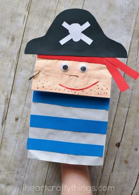 Paper Pirate Hat, Pirate Themed Crafts, Pirate Activities Preschool, Pirate Hat Crafts, Giraffe Craft, Pirate Craft, Homemade Pirate Costumes, Giraffe Crafts, Toddler Projects