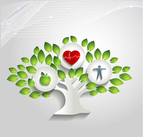 Healthy human concept, tree and health care symbol. Healthy human concept. Tree , #AD, #health, #care, #symbol, #tree, #Healthy #ad Teacher Brochure, Care Symbol, Food And Fitness, Medical Office Design, Abstract Concept, Health Fitness Nutrition, Bright Design, Healthy Heart, Daily Health Tips