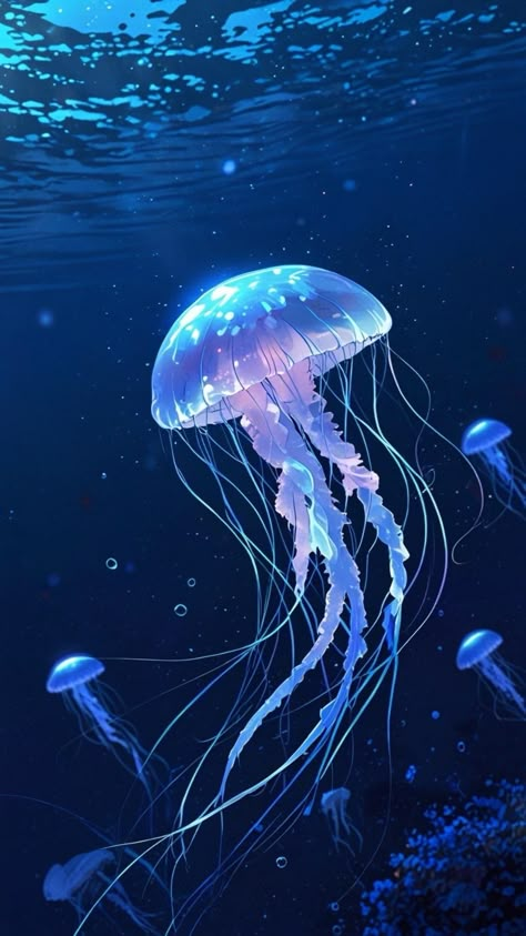 White Spotted Jellyfish, Spotted Jellyfish, Aesthetic Jellyfish Wallpaper, Phantom Jellyfish, Bioluminescent Jellyfish, Deep Sea Jellyfish, Pet Jellyfish, Jellyfish Swimming, Jellyfish Photo