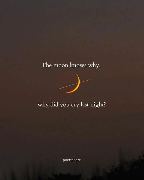 Poet | Poems & Quotes on Instagram: “Why? The moon knows 🌙🌔 . . . . . . 📷: @fovlife” Cute Moon Quotes, Text About Moon, Moon Quotes For Him, Quotes On Moon, Moon Quotes Aesthetic, The Moon Quotes, Moon Thoughts, Quotes About The Moon, Moon Text