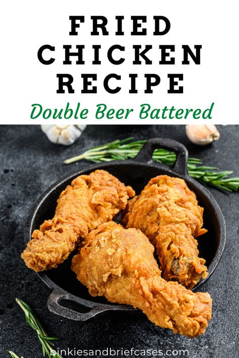 Beer Battered Chicken Tenders, Fried Chicken Thigh Recipes, Beer Battered Chicken, Beer Battered Fries, Healthy Orange Chicken, Chicken Batter, Easy Bbq Chicken, Beer Chicken, Orange Chicken Recipe